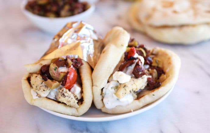 Domaći pileći giros Domaći pileći giros