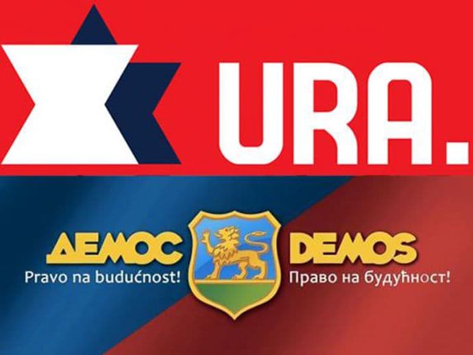 URA ostaje pokret, DEMOS i RP pred registracijom URA ostaje pokret, DEMOS i RP pred registracijom