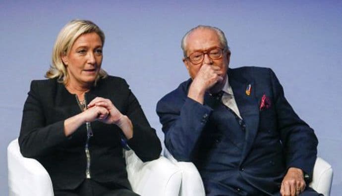 Marin le Pen izbacuje oca iz stranke Marin le Pen izbacuje oca iz stranke