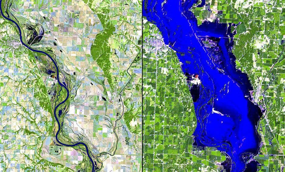 FOTO: Razarajući efekti klimatskih promjena snimljeni putem satelita FOTO: Razarajući efekti klimatskih promjena snimljeni putem satelita