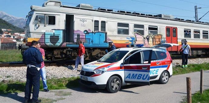 BAR: S.Š. poginula na pruzi u Bjelišima BAR: S.Š. poginula na pruzi u Bjelišima