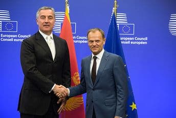 Tusk-Đukanović: Budućnost Crne Gore je u Evropskoj uniji
