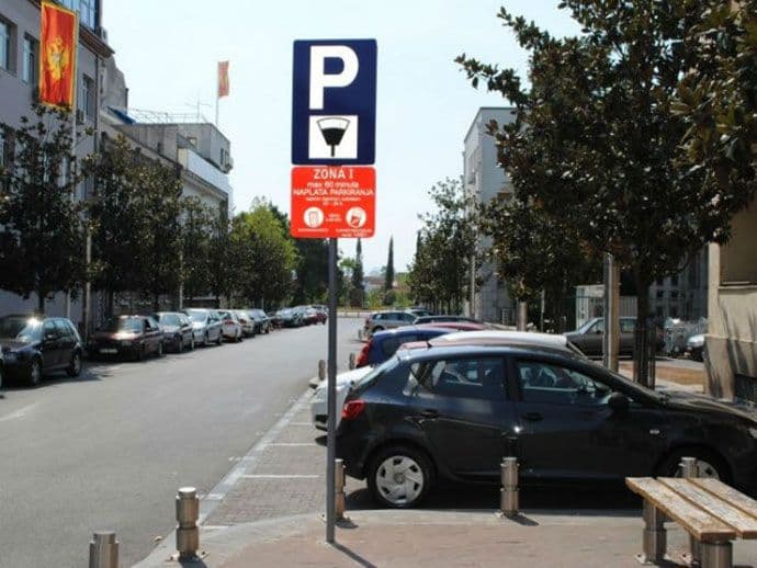 Podgorica:  Za izbjegavanje plaćanja parkinga kazna 20 eura Podgorica:  Za izbjegavanje plaćanja parkinga kazna 20 eura