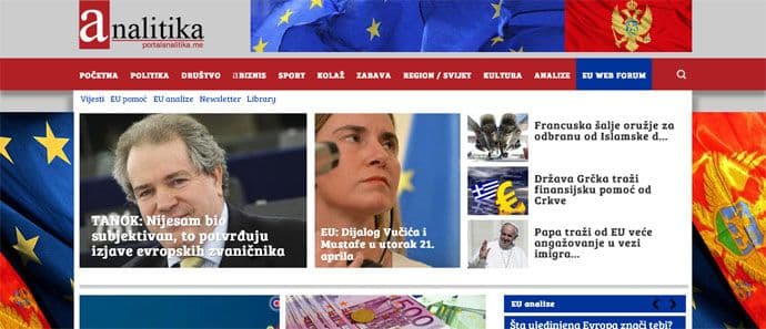 Od danas na portalu čitajte novu rubriku EU WEB Forum  Od danas na portalu čitajte novu rubriku EU WEB Forum