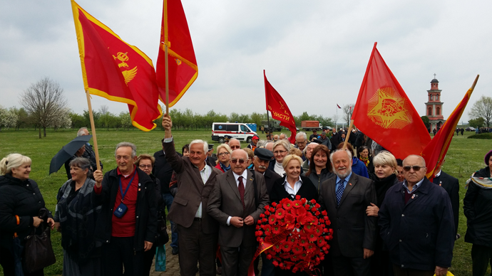 Crnogorci antifašisti na obilježavanju godišnjice probijanja Sremskog fronta Crnogorci antifašisti na obilježavanju godišnjice probijanja Sremskog fronta