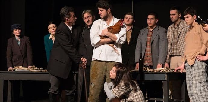 Bulatovićev "Crveni petao" na sceni Nikšićkog pozorišta Bulatovićev "Crveni petao" na sceni Nikšićkog pozorišta