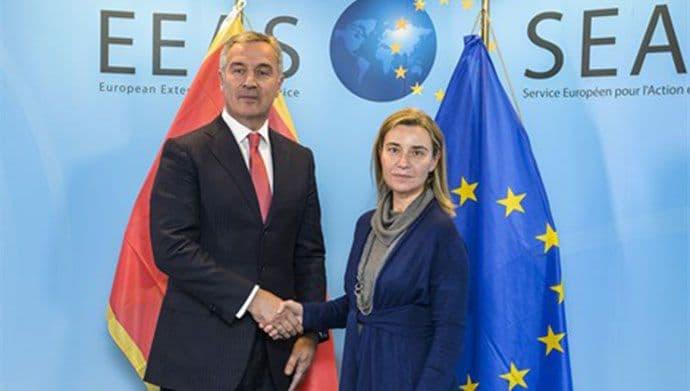 Đukanović - Mogerini: Napredak Crne Gore u prilagođavanju evropskim vrijednostima Đukanović - Mogerini: Napredak Crne Gore u prilagođavanju evropskim vrijednostima