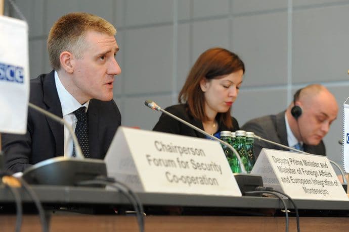 Beč: Crna Gora preuzela predsjedavanje Forumom OEBS-a za bezbjednosnu saradnju Beč: Crna Gora preuzela predsjedavanje Forumom OEBS-a za bezbjednosnu saradnju