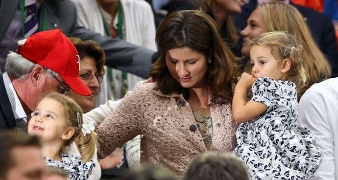 Ćerka neće da je Federer trenira Ćerka neće da je Federer trenira