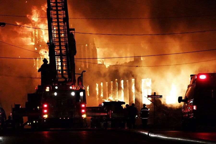 Požar u Moskvi, 21 student kritično Požar u Moskvi, 21 student kritično