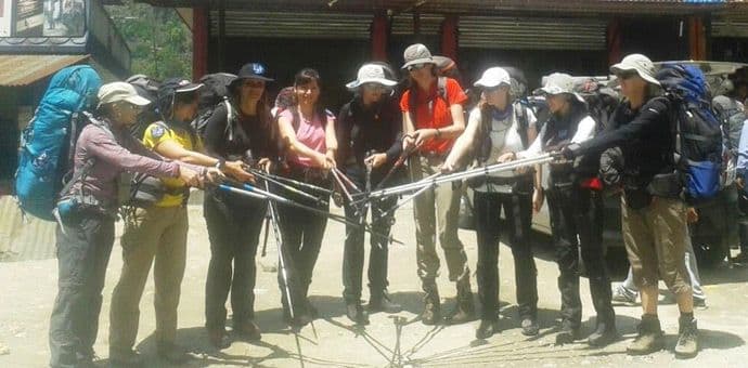 Biljana Medenica među nedostupnim alpinistkinjama na ekspediciji u Nepalu Biljana Medenica među nedostupnim alpinistkinjama na ekspediciji u Nepalu