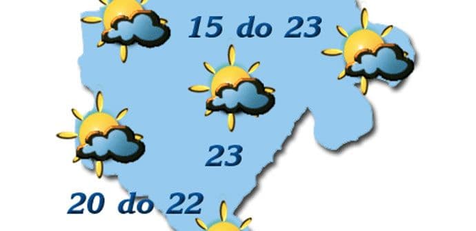 Danas do 23 stepena Danas do 23 stepena