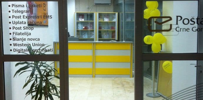 Nova poslovnica Pošte od danas u Budvi Nova poslovnica Pošte od danas u Budvi