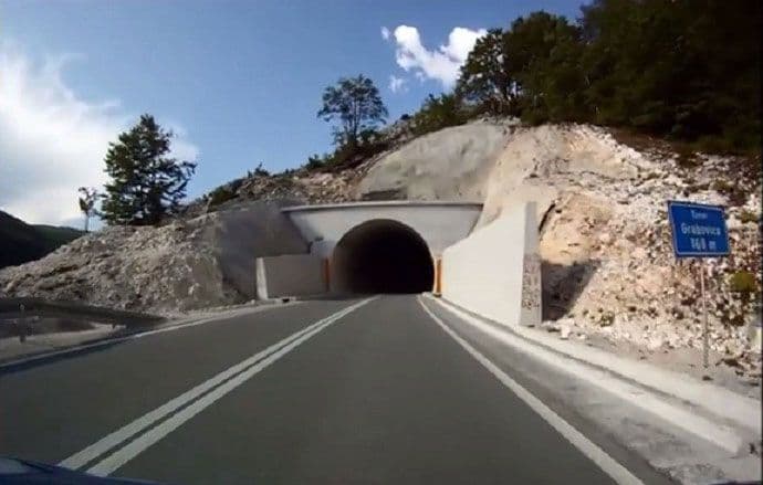 Tunel Ivica u mraku zbog krađe instalacija Tunel Ivica u mraku zbog krađe instalacija