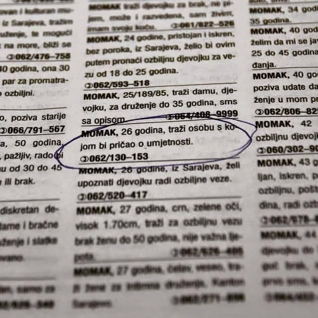 Jedan običan oglas u novinama je rastužio cio region Jedan običan oglas u novinama je rastužio cio region