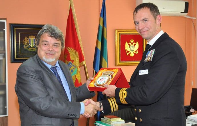 Posjeta britanskog ambasadora i delegacije fregate Kraljevske mornarice Posjeta britanskog ambasadora i delegacije fregate Kraljevske mornarice