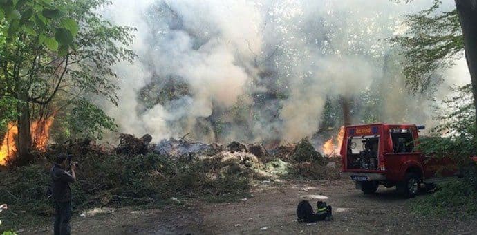 Avala: Požar lokalizovan, nema provrijeđenih Avala: Požar lokalizovan, nema provrijeđenih