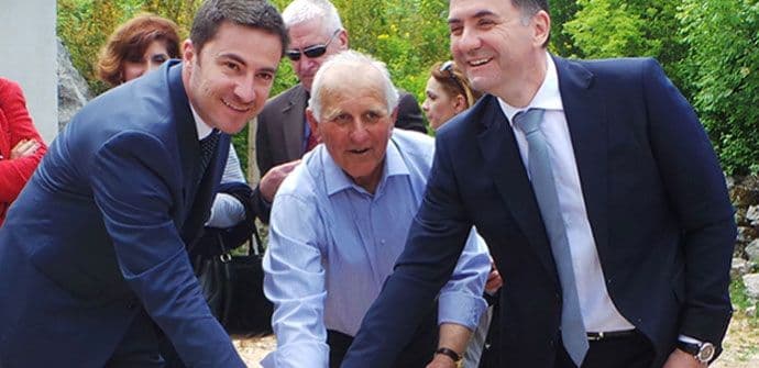 Otvoren mjesni vodovod u Bobiji Otvoren mjesni vodovod u Bobiji