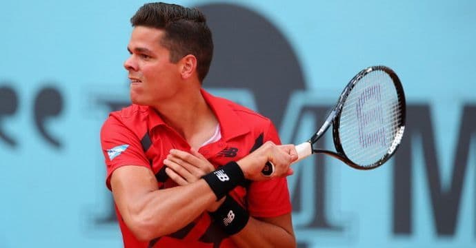 Raonić lako do drugog kola Madrida Raonić lako do drugog kola Madrida