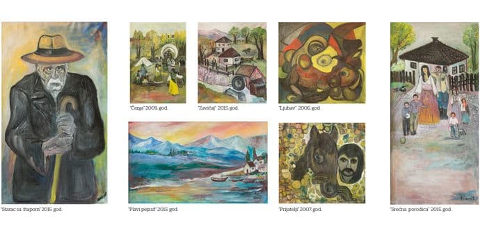 "Trag duše" Ivana Toskića u holu KIC-a "Trag duše" Ivana Toskića u holu KIC-a