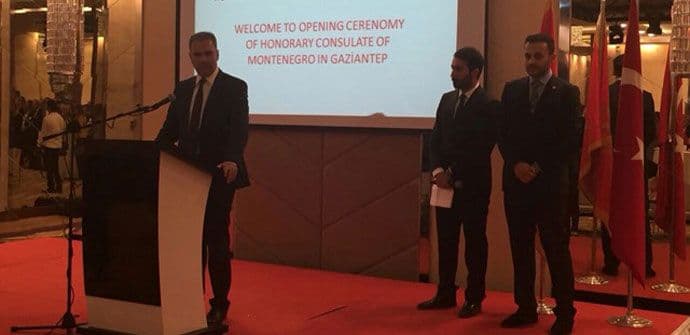 Otvoren Počasni konzulat Crne Gore u Gaziantepu Otvoren Počasni konzulat Crne Gore u Gaziantepu