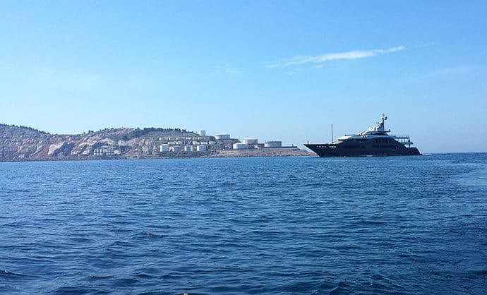 Luksuzna jahta "J’ade" uplovila u Luku Bar Luksuzna jahta "J’ade" uplovila u Luku Bar