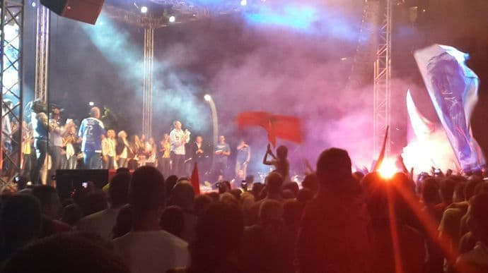 Svečani doček rukometašica Budućnosti na UDG-u Svečani doček rukometašica Budućnosti na UDG-u