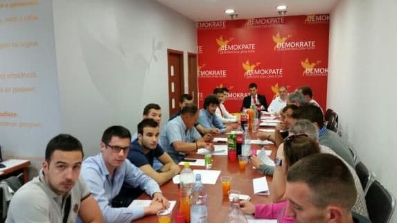Održana konstitutivna sjednica IO Demokrata u Podgorici Održana konstitutivna sjednica IO Demokrata u Podgorici