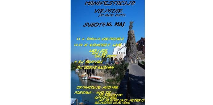 “Da bude čisto” - cjelodnevna manifestacija na Virpazaru u subotu “Da bude čisto” - cjelodnevna manifestacija na Virpazaru u subotu