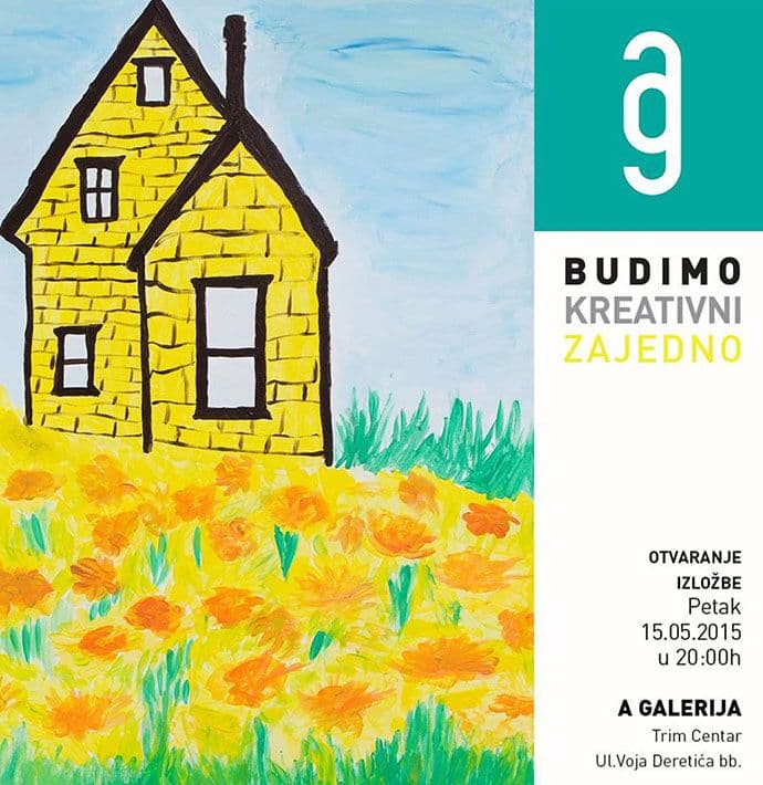 Sjutra otvaranje izložbe slika osoba sa invaliditetom "Budimo kreativni zajedno" Sjutra otvaranje izložbe slika osoba sa invaliditetom "Budimo kreativni zajedno"