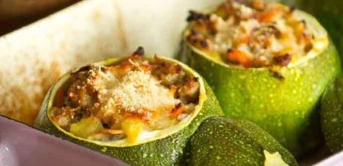 Tikvice sa bukovačama i integralnim pirinčem Tikvice sa bukovačama i integralnim pirinčem