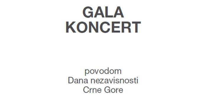 Koncert Orkestra mladih UCG sa solistima povodom Dana nezavisnosti Koncert Orkestra mladih UCG sa solistima povodom Dana nezavisnosti