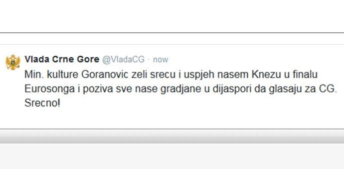 I ministar Goranović pozvao dijasporu da glasa za Kneza I ministar Goranović pozvao dijasporu da glasa za Kneza