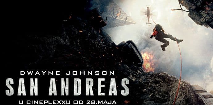 CINEPLEXX: Na repertoaru „San Andreas“ i „Sunčanica“ CINEPLEXX: Na repertoaru „San Andreas“ i „Sunčanica“