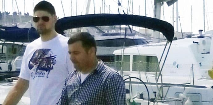 Nikola Vučević usidrio jahtu u marini Bar Nikola Vučević usidrio jahtu u marini Bar