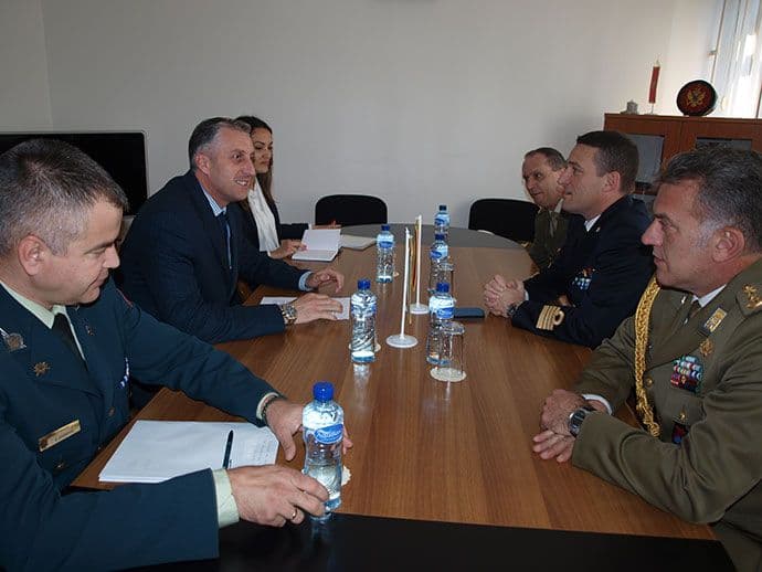 Godišnje konsultacije ministarstava odbrane Crne Gore i Italije Godišnje konsultacije ministarstava odbrane Crne Gore i Italije