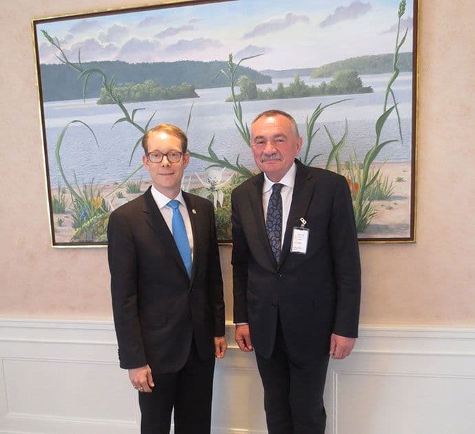 Radulović posjetio švedski parlament  Radulović posjetio švedski parlament