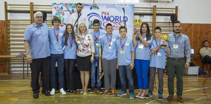 FOTO: Tim OŠ "Radojica Perović" pobjednik drugog takmičenja First Lego liga FOTO: Tim OŠ "Radojica Perović" pobjednik drugog takmičenja First Lego liga