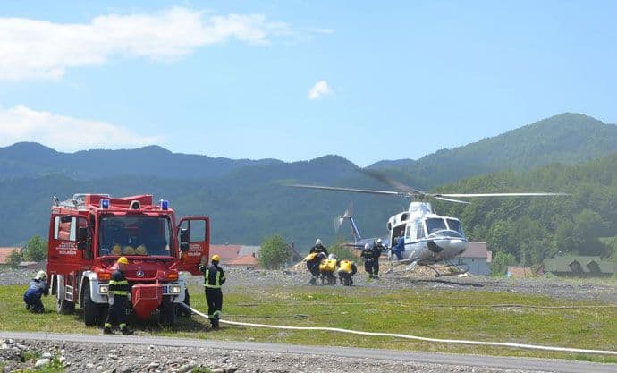 Održana zajednička vježba spasilaca iz Crne Gore i BiH Održana zajednička vježba spasilaca iz Crne Gore i BiH
