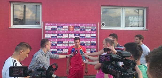 Debitant Vukčević: Ovo je ispunjenje sna! Debitant Vukčević: Ovo je ispunjenje sna!