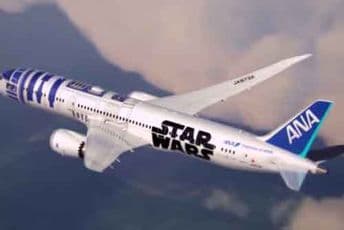 Putujte avionom iz "Ratova zvijezda"