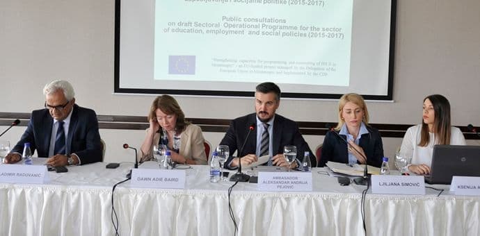 Predstavljen Sektorski operativni program 2015-2017 za obrazovanje, zapošljavanje i socijalne politike Predstavljen Sektorski operativni program 2015-2017 za obrazovanje, zapošljavanje i socijalne politike