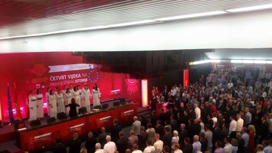 Počeo Kongres: SDP bira između Krivokapića i Brajovića Počeo Kongres: SDP bira između Krivokapića i Brajovića