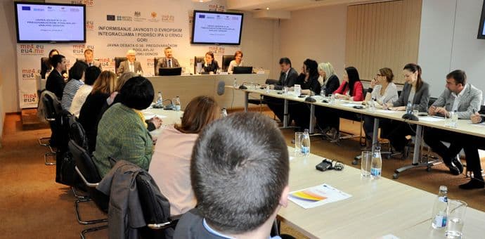 Javna debata o 22. poglavlju sjutra u PR Centru Javna debata o 22. poglavlju sjutra u PR Centru