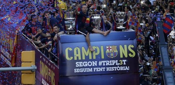 VIDEO: Barselona pozdravila prvake Evrope VIDEO: Barselona pozdravila prvake Evrope