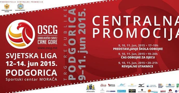 Besplatne ulaznice za mečeve Svjetske lige u Podgorici  Besplatne ulaznice za mečeve Svjetske lige u Podgorici