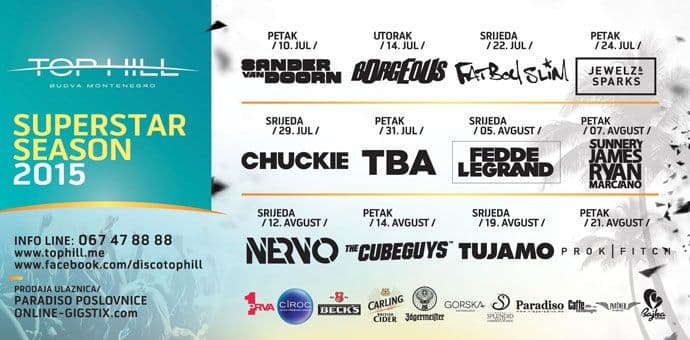 TOP HILL: Vrelo ljeto uz Čolu, Severinu, Tonija... TOP HILL: Vrelo ljeto uz Čolu, Severinu, Tonija...