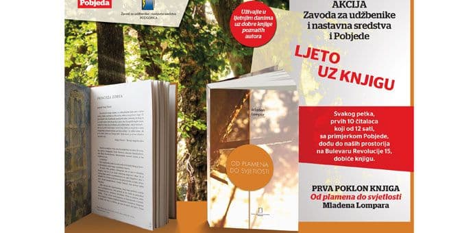 "Ljeto uz knjigu": Uz Pobjedu na poklon knjiga Mladena Lompara "Ljeto uz knjigu": Uz Pobjedu na poklon knjiga Mladena Lompara