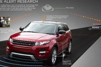 Jaguar Lend Rover razvio sistem za detekciju rupa