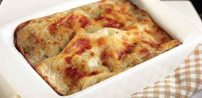 Kaneloni sa spanaćem i ovčijim sirom Kaneloni sa spanaćem i ovčijim sirom